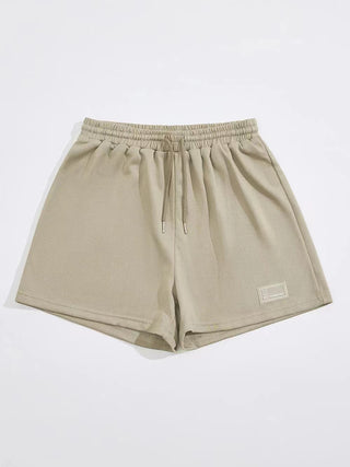 Drawstring Waist Shorts